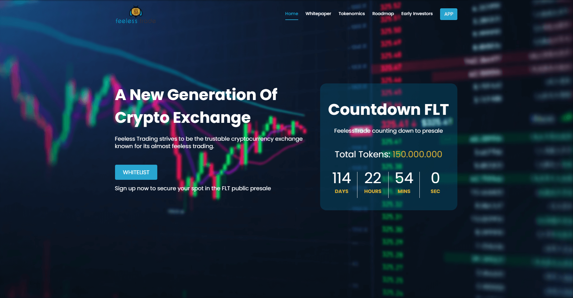 FeelesTrade | NFT Website Design