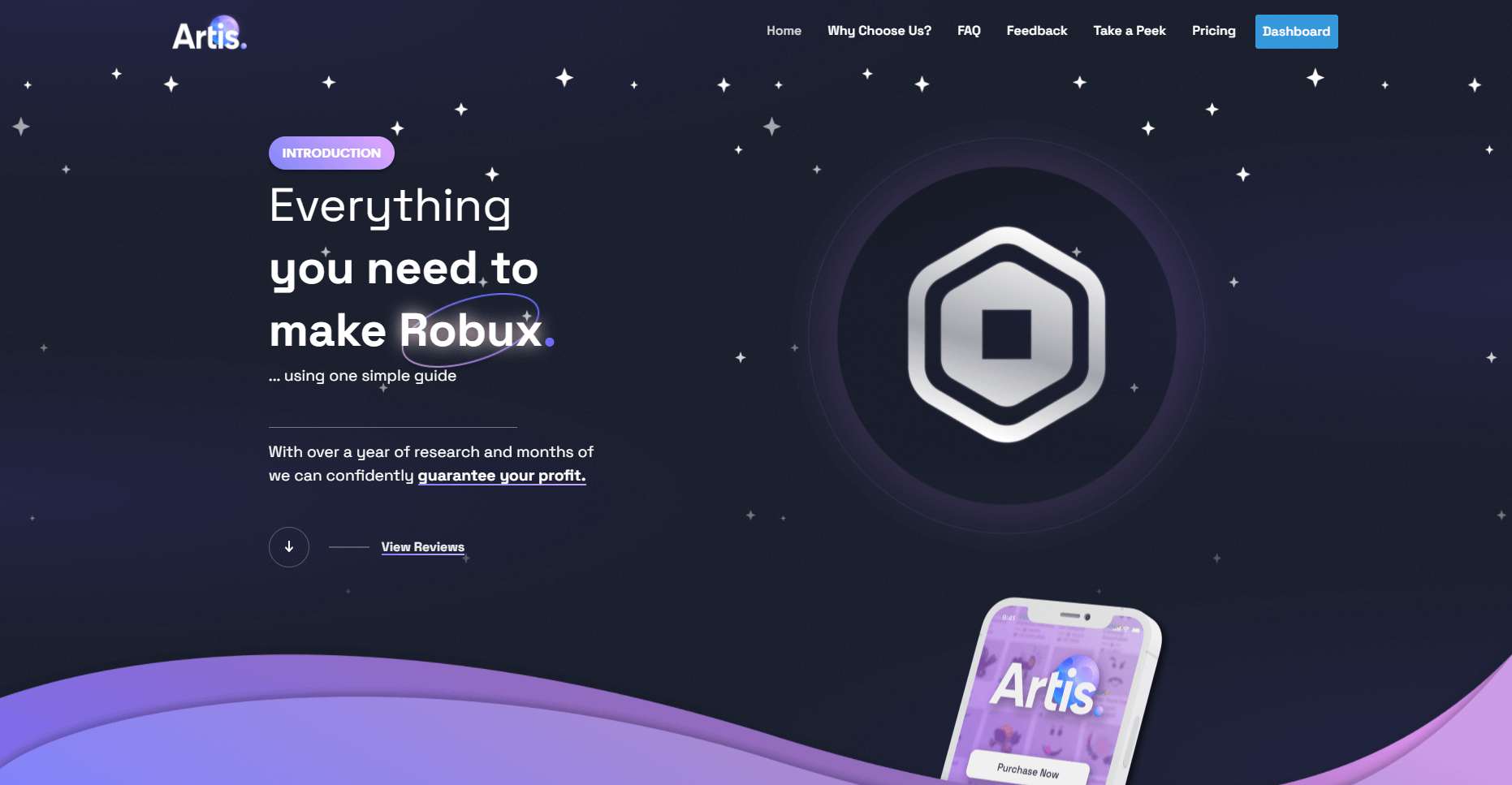 Artis.guide Web Coding