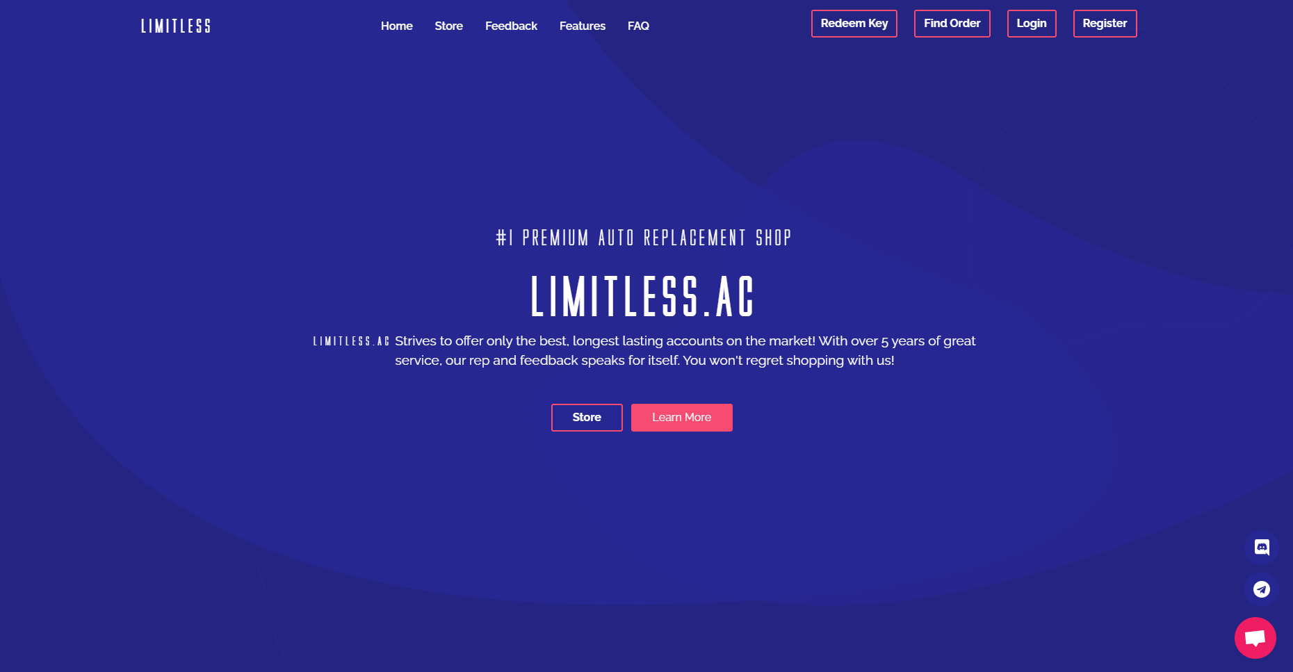 Limitless.ac | Full Web Development